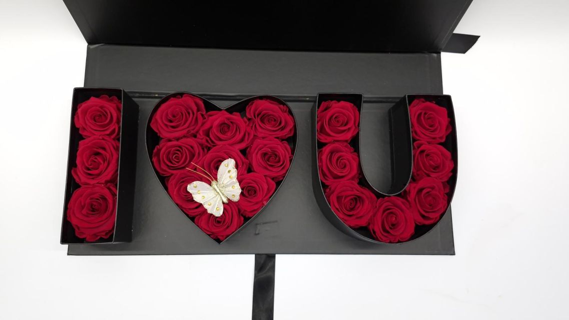  I love you (Rosas Preservadas)