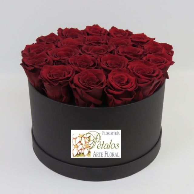 Caja de rosas Leila