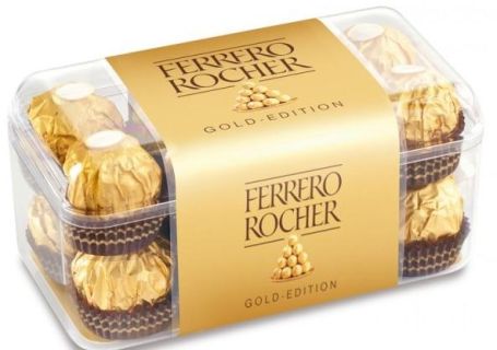 Caja bombones Ferrero Rocher