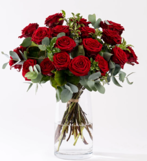 Bouquet de 12 rosas Caridad