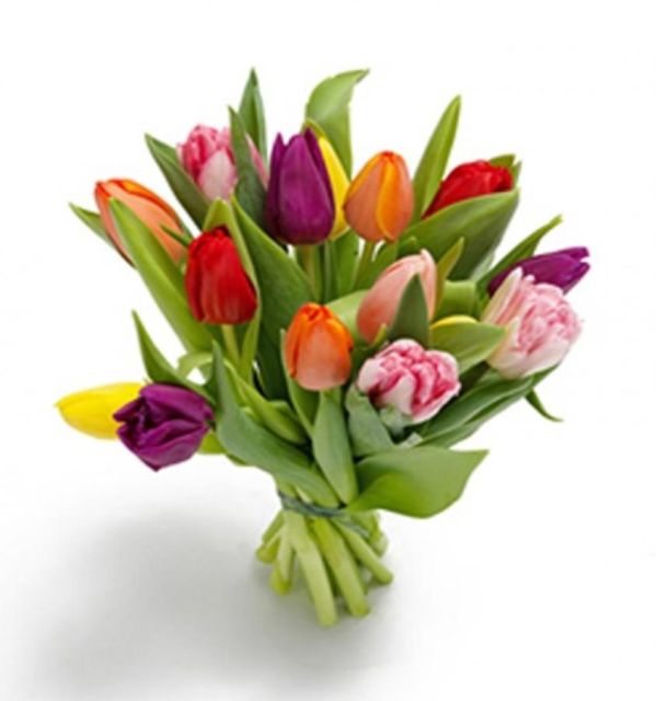 Bouquet de tulipanes