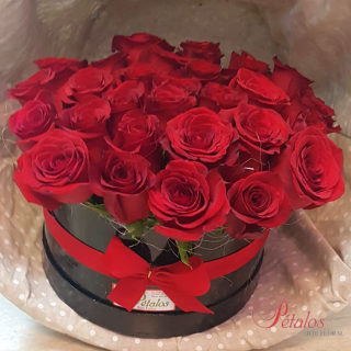 Caja de rosas Paqui