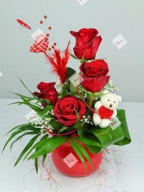 Centro de rosas Nuria