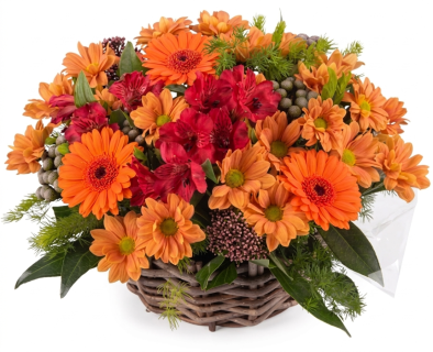 Cesta de flores Lionela