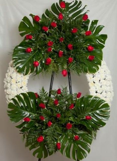 Corona de flores Atenea