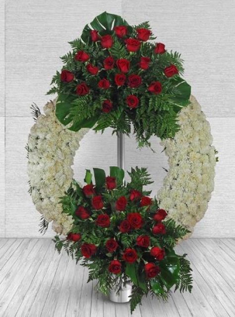 Corona de flores Adelina