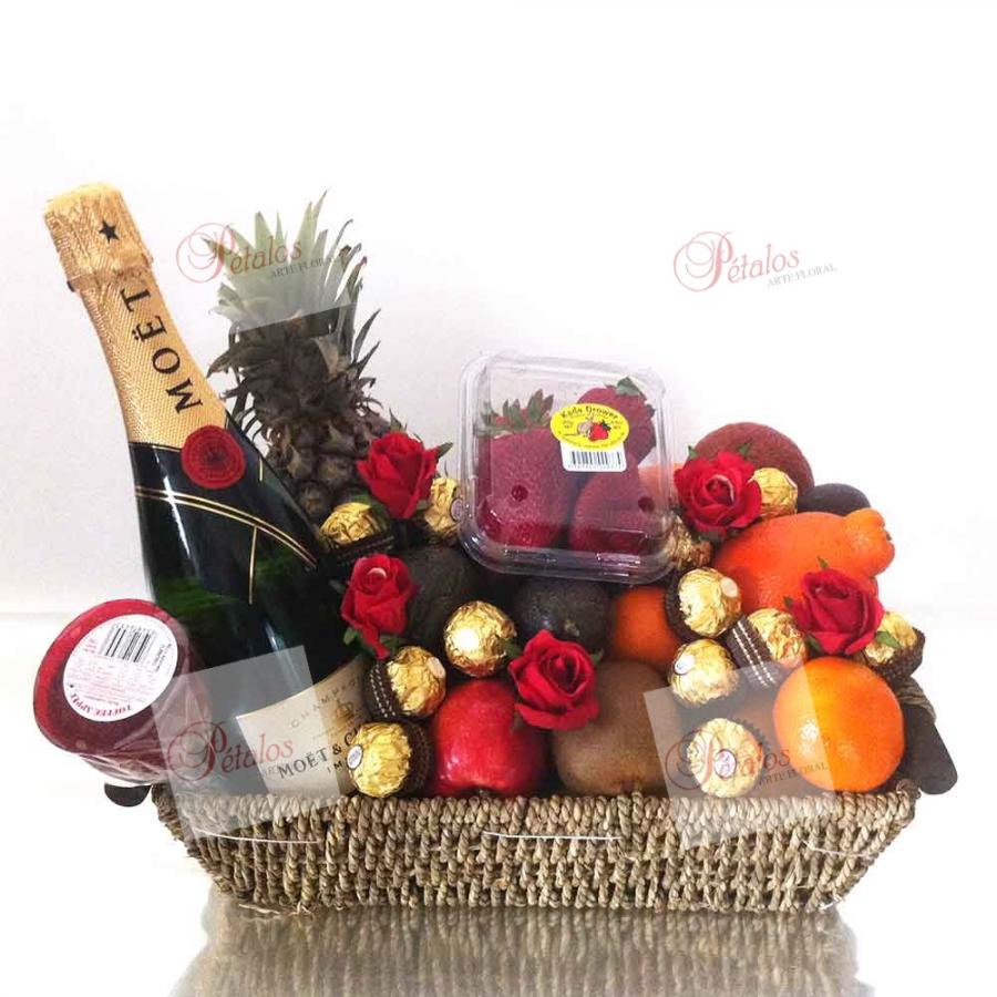 Cesta de fruta regalo Caja Grande